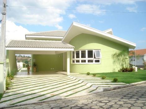 Casa Terrea vista 2 - Condominio Coleginho - Projeto Residencial